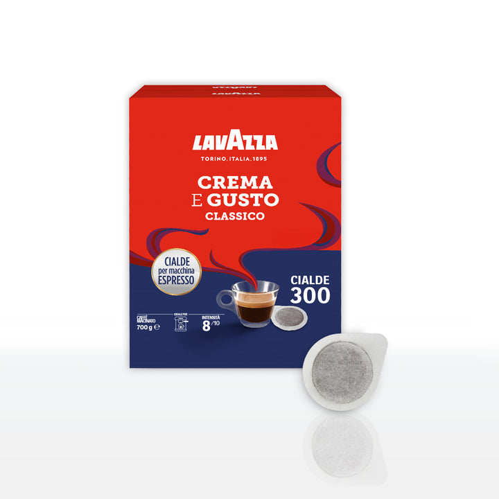 Lavazza Caffè 300 Cialde ESE 44mm in Confezione Risparmio - Crema e Gusto Classico