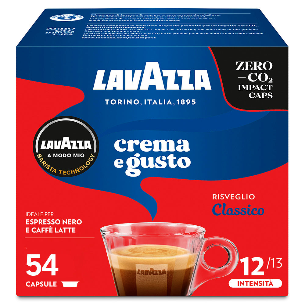 54 Capsule Lavazza A Modo Mio Originali - Crema e Gusto Classico