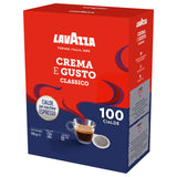 Lavazza Caffè Crema e Gusto Classico - 400 Cialde Ese 44mm Maxi Confezione Risparmio