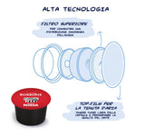 Caffitaly Miscela ROSSA Caffè Borbone - 48 Capsule Maxi Pack Risparmio per Caffitaly System