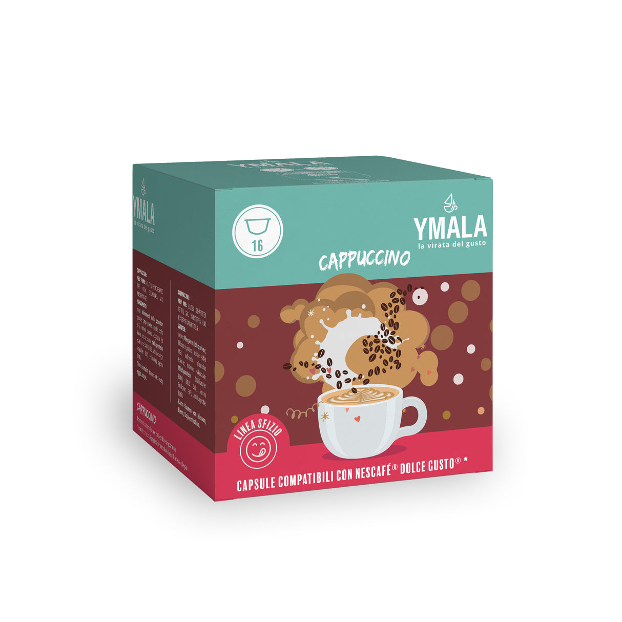 Ymala 16 Capsule Nescafé Dolce Gusto - Cappuccino