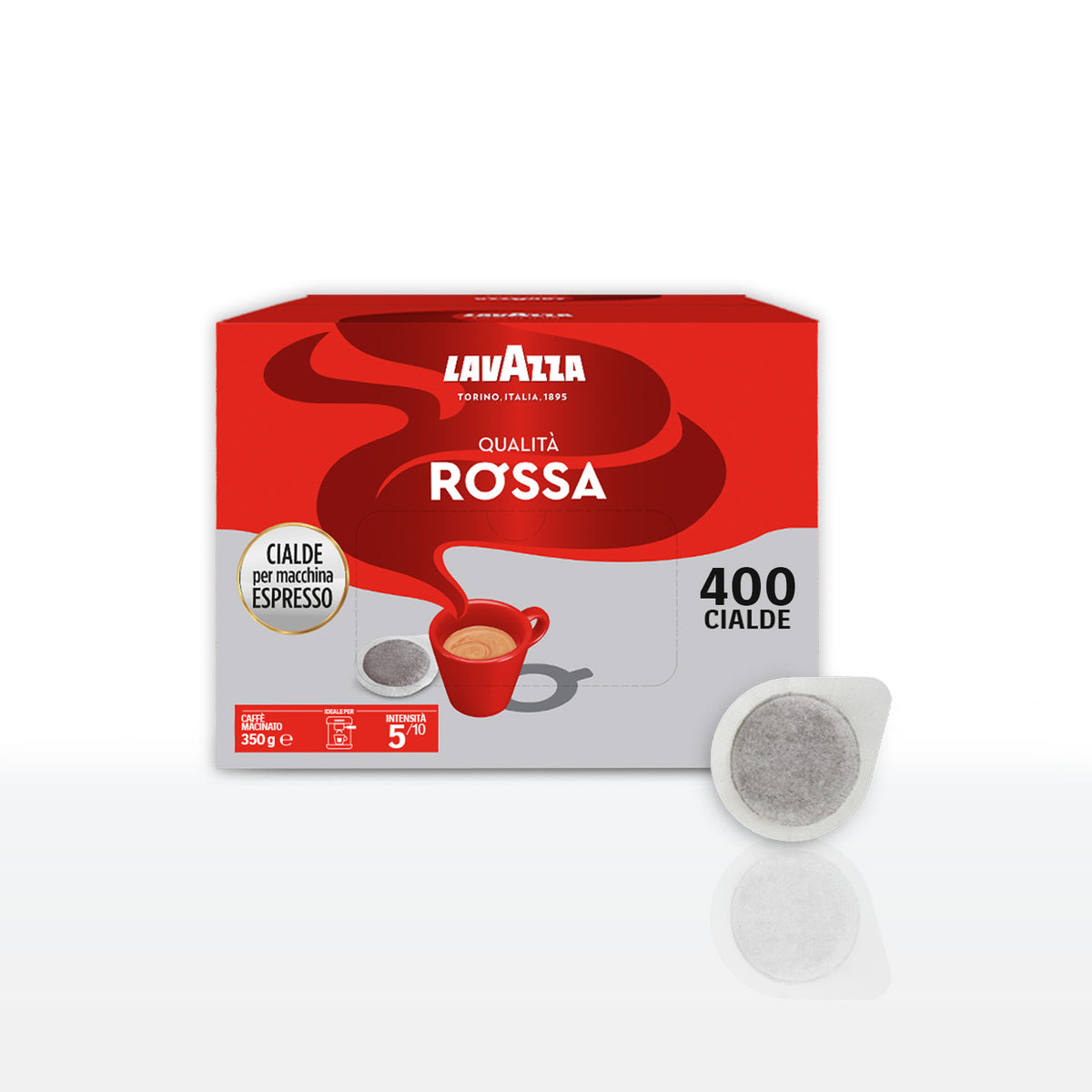 Lavazza Caffè 400 Cialde Ese 44mm - Qualità Rossa