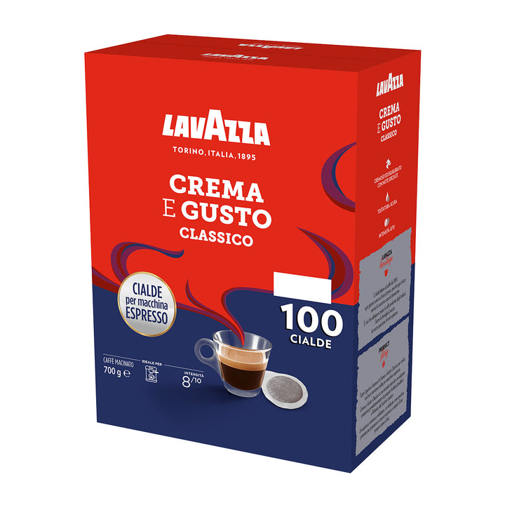 Lavazza Crema e Gusto Classico 100 Cialde ESE 44mm