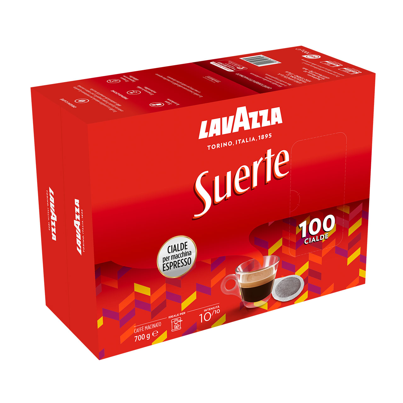 Lavazza Caffè Espresso Suerte - 100 Cialde Ese 44mm