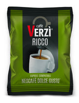50 Capsule Compatibili Nescafé Dolce Gusto Verzì - Aroma Ricco