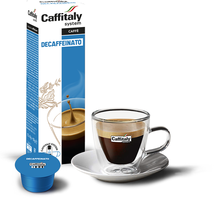 10 Capsule Caffitaly System Caffè Decaffeinato Dek