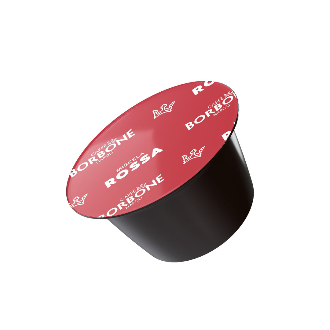 90 Capsule Caffè Borbone Miscela Rossa compatibili Nescafé Dolce Gusto – Gusto Intenso e Crema Perfetta