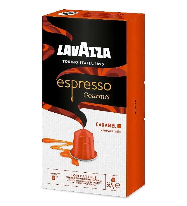 Lavazza Espresso Gourmet Caramel – Capsule Compatibili Nespresso | Aroma di Caramello