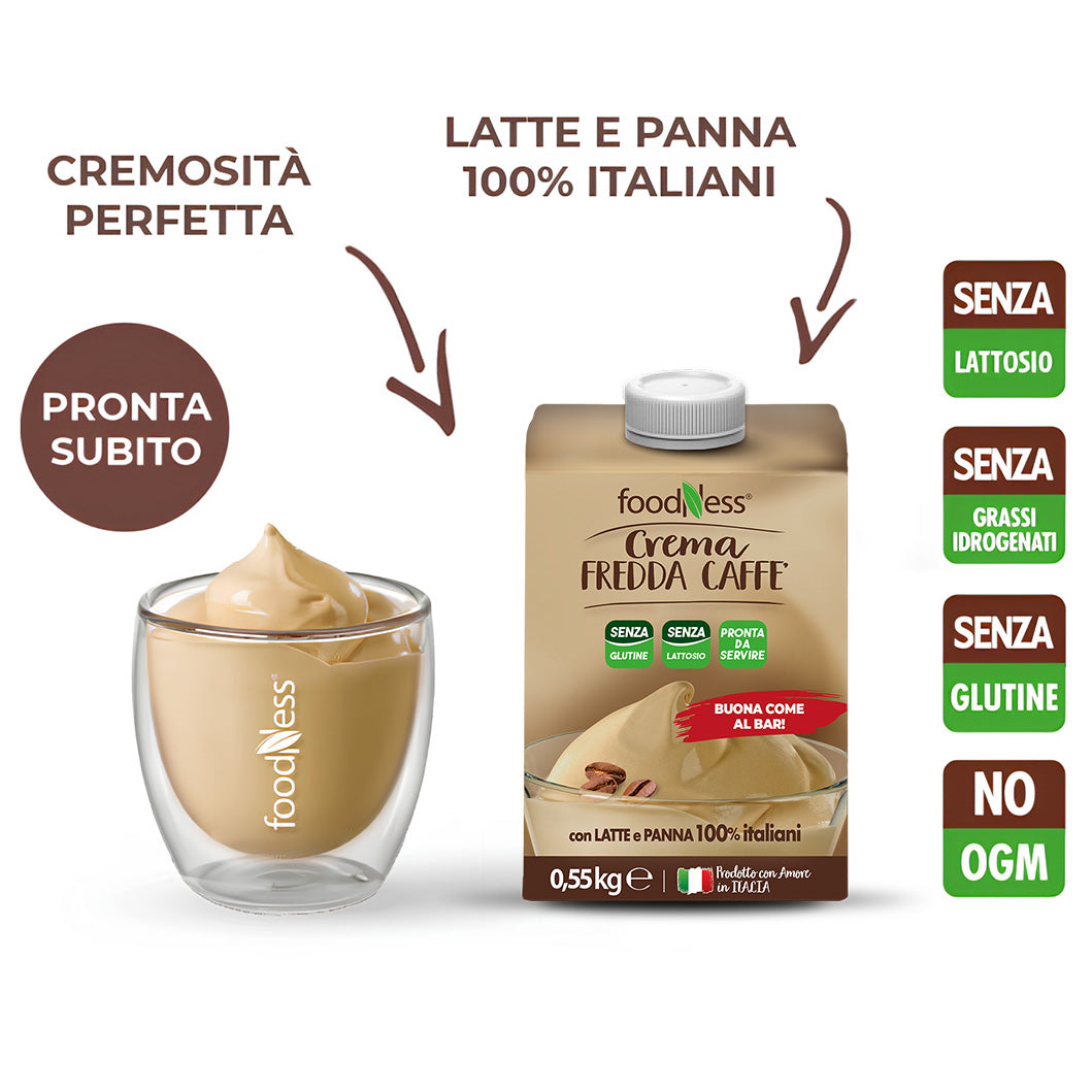 Crema Caffè Vellutata - Brick da 550 gr - Foodness