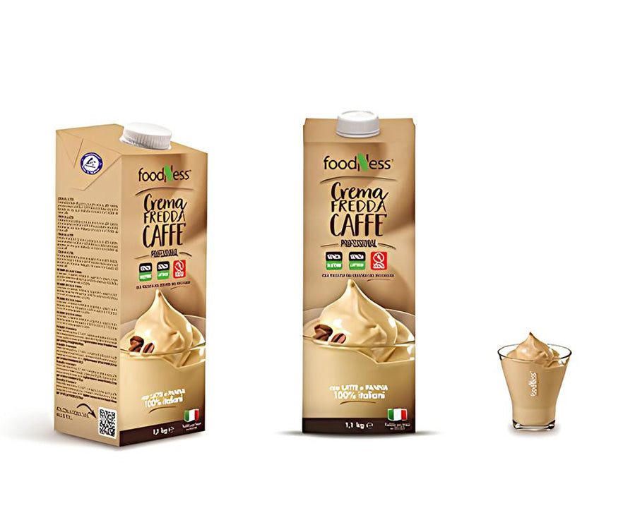 Foodness Crema Fredda al Caffè in brik 1 Lt
