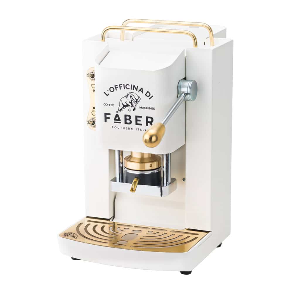 Pro Deluxe Pure White Macchina da caffè espresso Faber