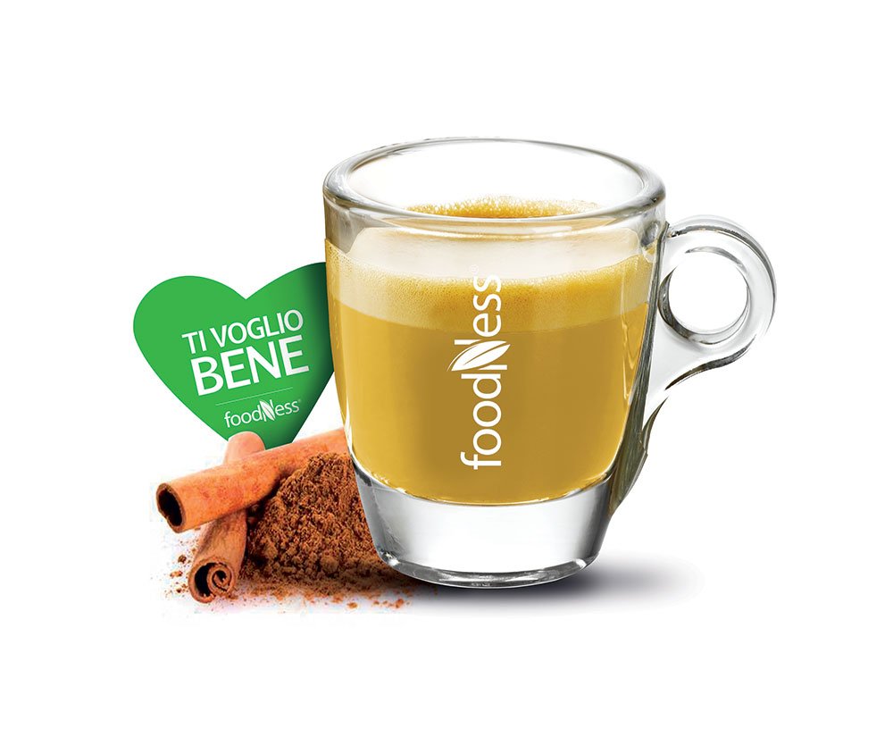 10 capsule GoldenMilk con Curcuma FoodNess compatibili Nescafé Dolce Gusto