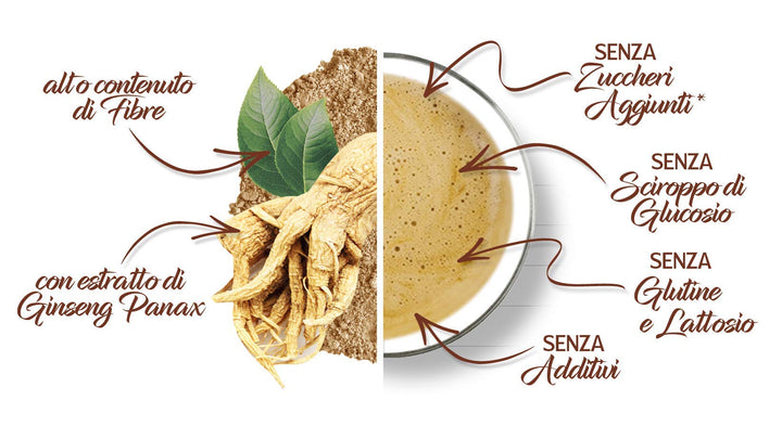 10 Capsule FoodNess Ginseng Amaro - Compatibili Nescafé Dolce Gusto