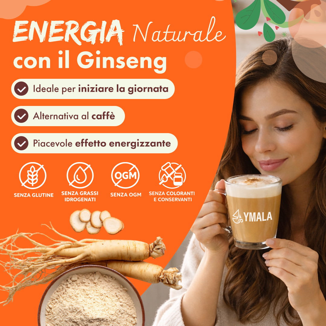 Ymala 16 Capsule Nescafé Dolce Gusto - Caffè Ginseng
