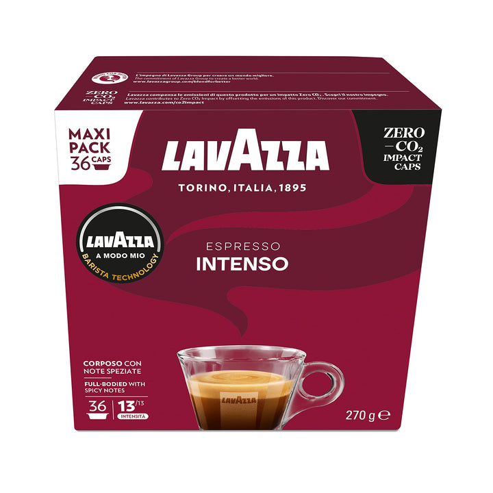 36 Capsule Lavazza A Modo Mio Espresso Intenso