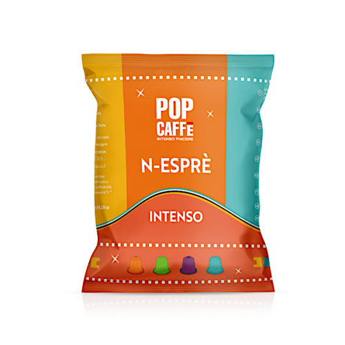 100 Capsule Pop N-esprè intenso compatibili con Nespresso