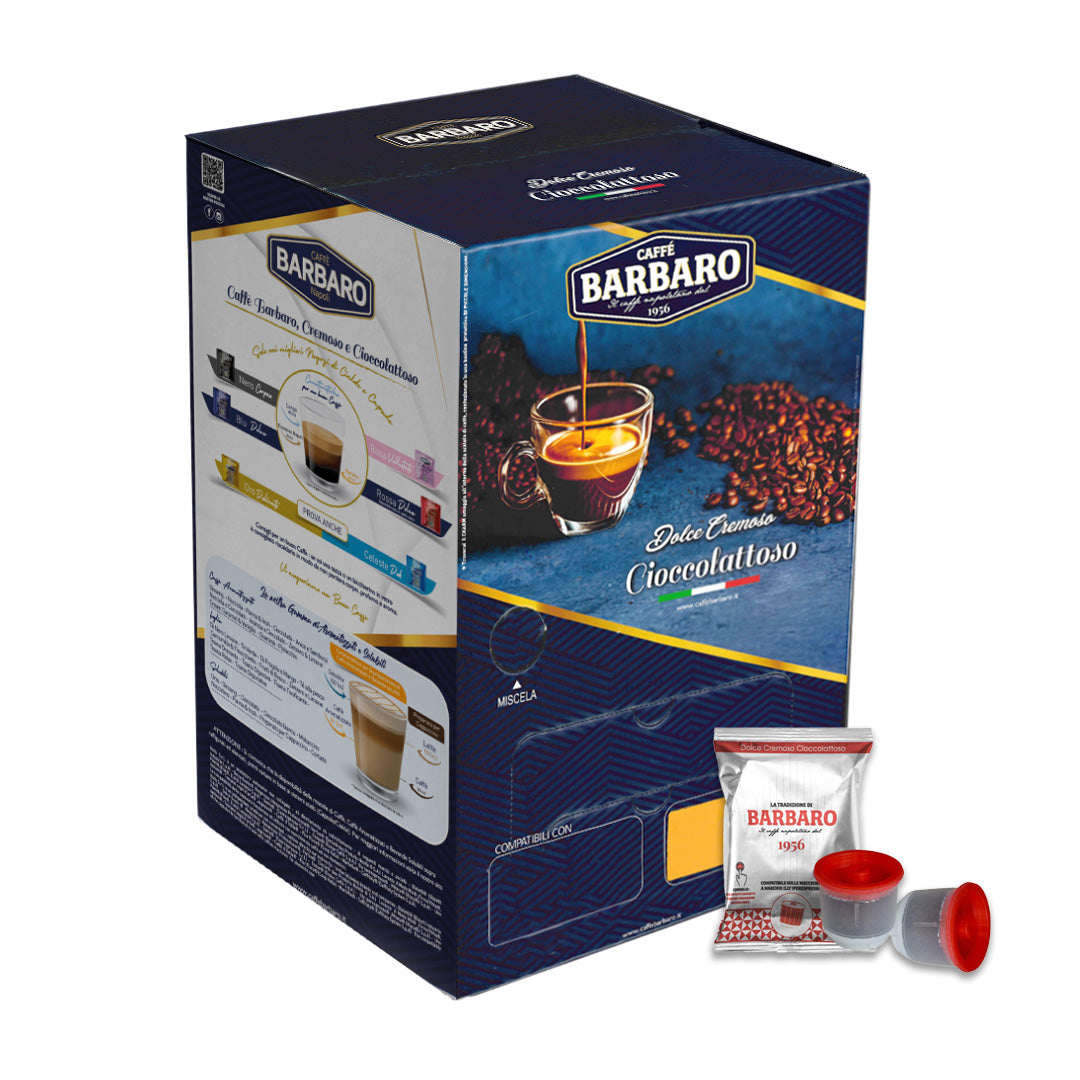 80 Capsule Caffè Barbaro Compatibili Illy Iperespresso - Miscela Oro Delicato