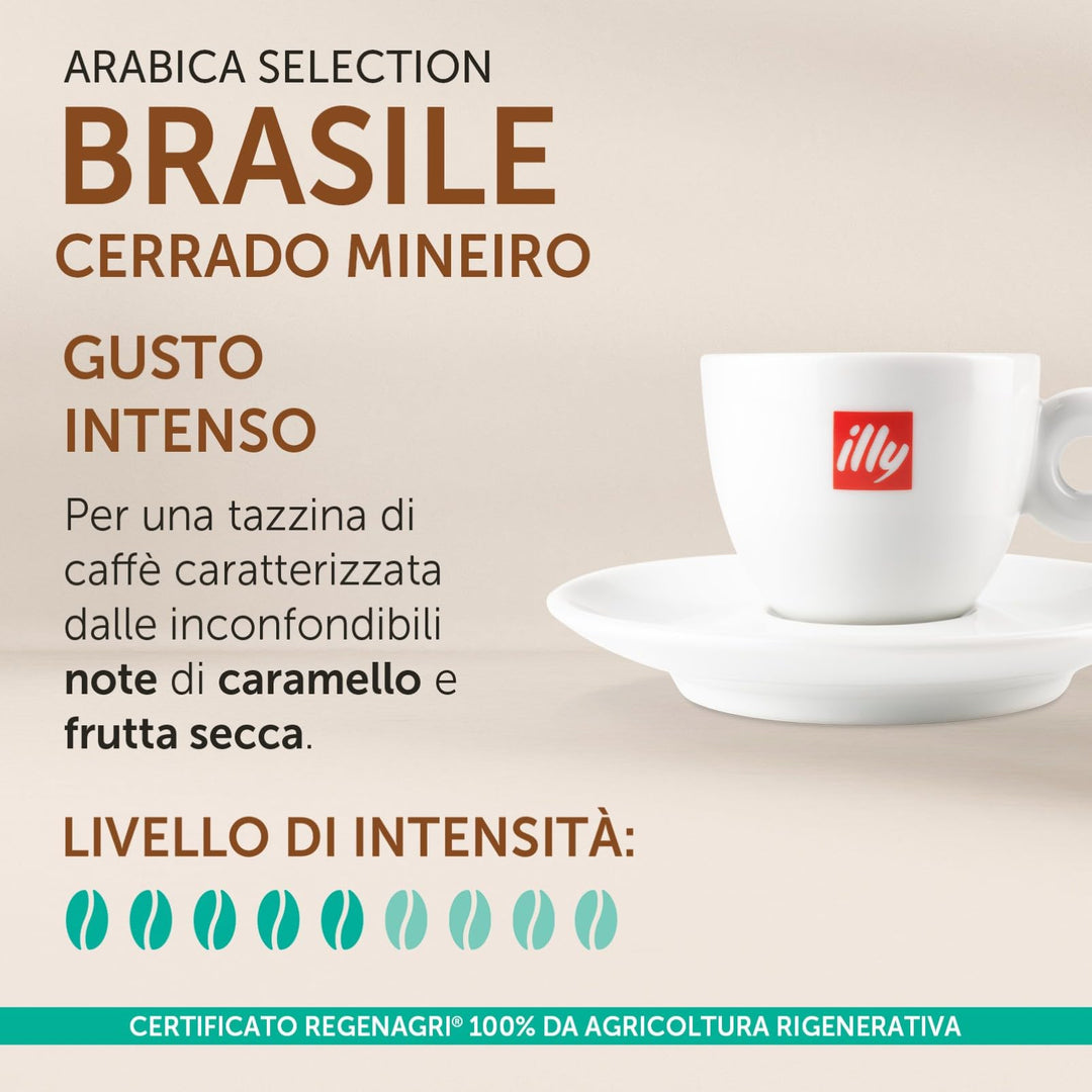 250g Illy Caffè macinato Arabica Selection - Brasile Cerrado Mineiro