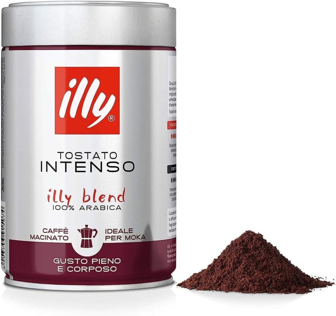 250g Illy Caffè Macinato per Moka tostato Intenso