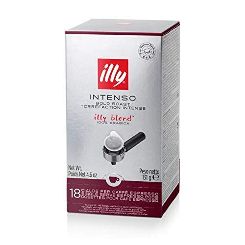 18 Cialde Illy Ese 44mm - Espresso Intenso pieno e corposo