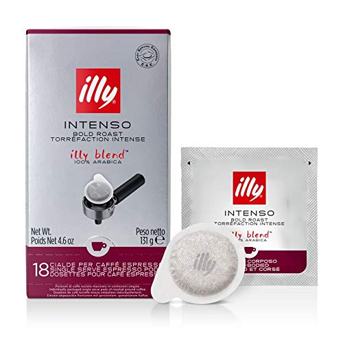 18 Cialde Illy Ese 44mm - Espresso Intenso pieno e corposo