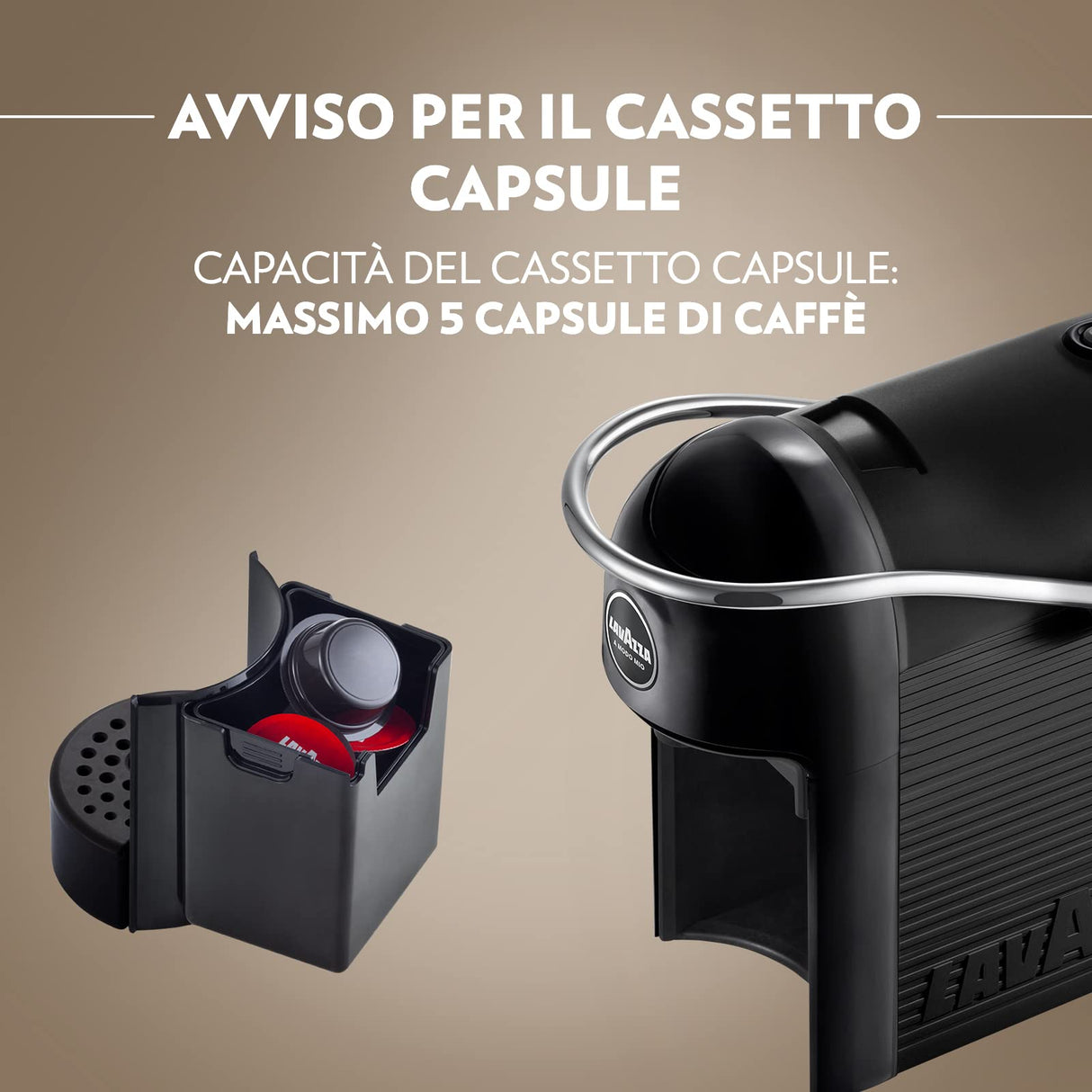 Jolie Evo: Macchina caffè espresso Lavazza A Modo Mio