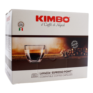 100 Capsule Kimbo Napoli Compatibili Lavazza Espresso Point