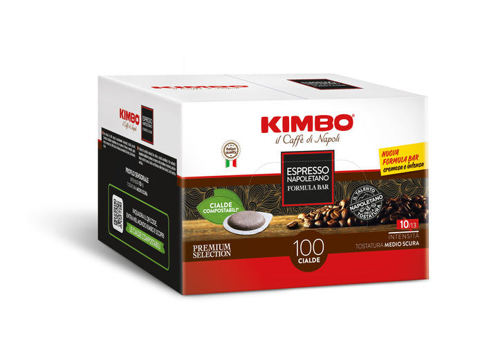 100 Caffè Kimbo Espresso Napoletano - Box CIALDE ESE44 da 7g