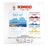 100 Cialde Ese 44mm Caffè Kimbo Decaffeinato