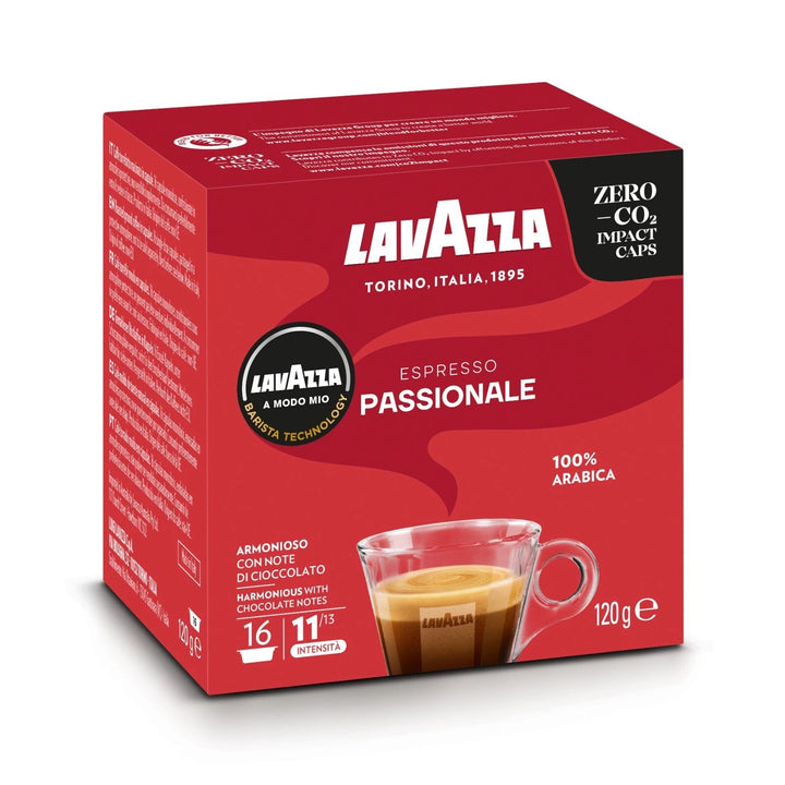 16 Capsule Caffè Lavazza A Modo Mio Passionale - Intensità 11/13