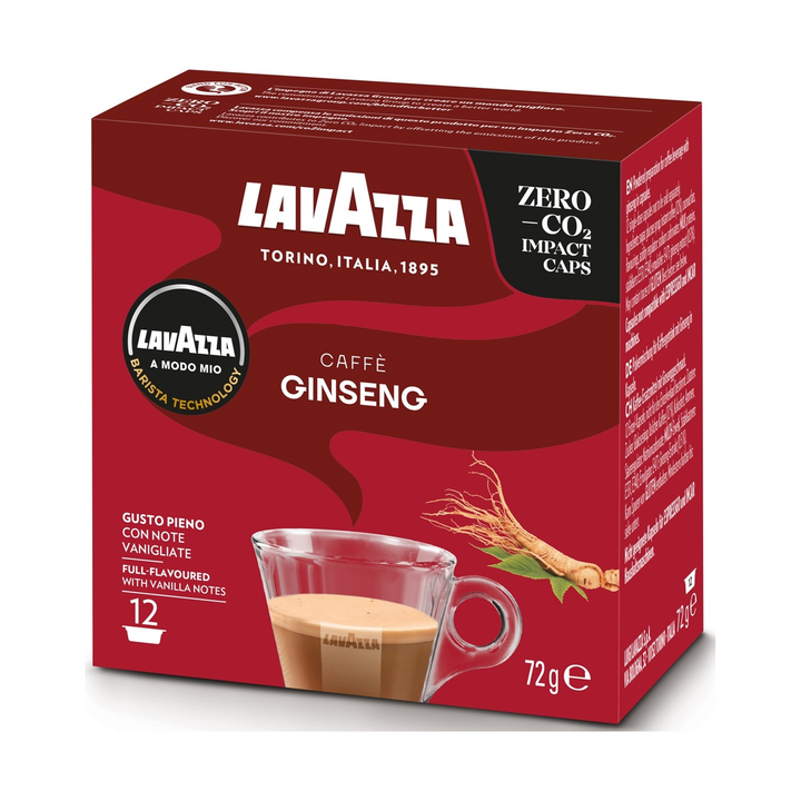 12 Capsule Lavazza A Modo Mio Caffè al Ginseng