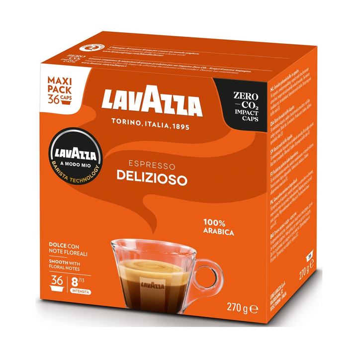 36 Capsule Originali Lavazza A Modo Mio Caffè Delizioso