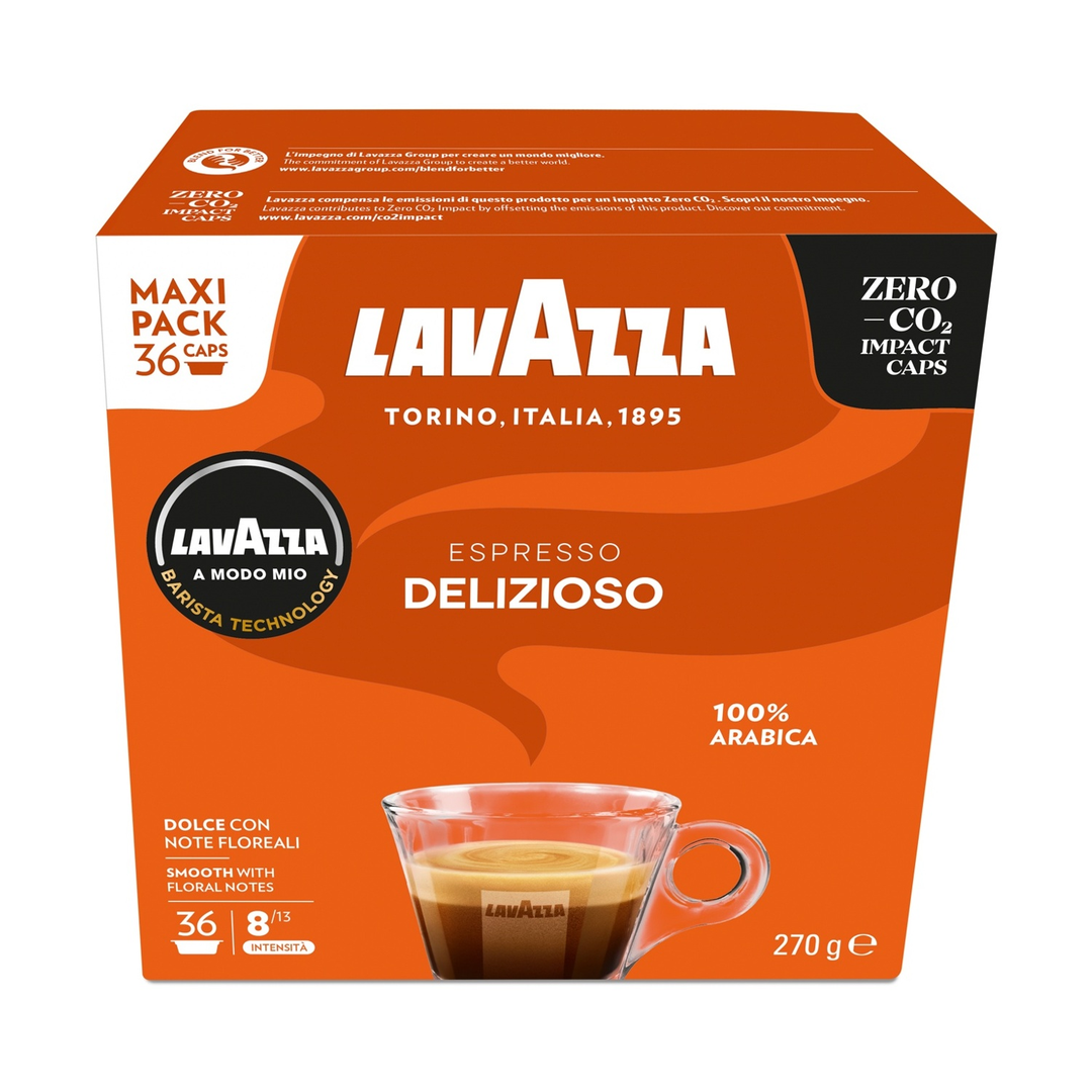 36 Capsule Originali Lavazza A Modo Mio Caffè Delizioso