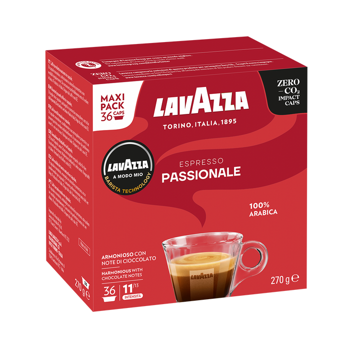 36 Capsule Lavazza A Modo Mio Espresso Passionale