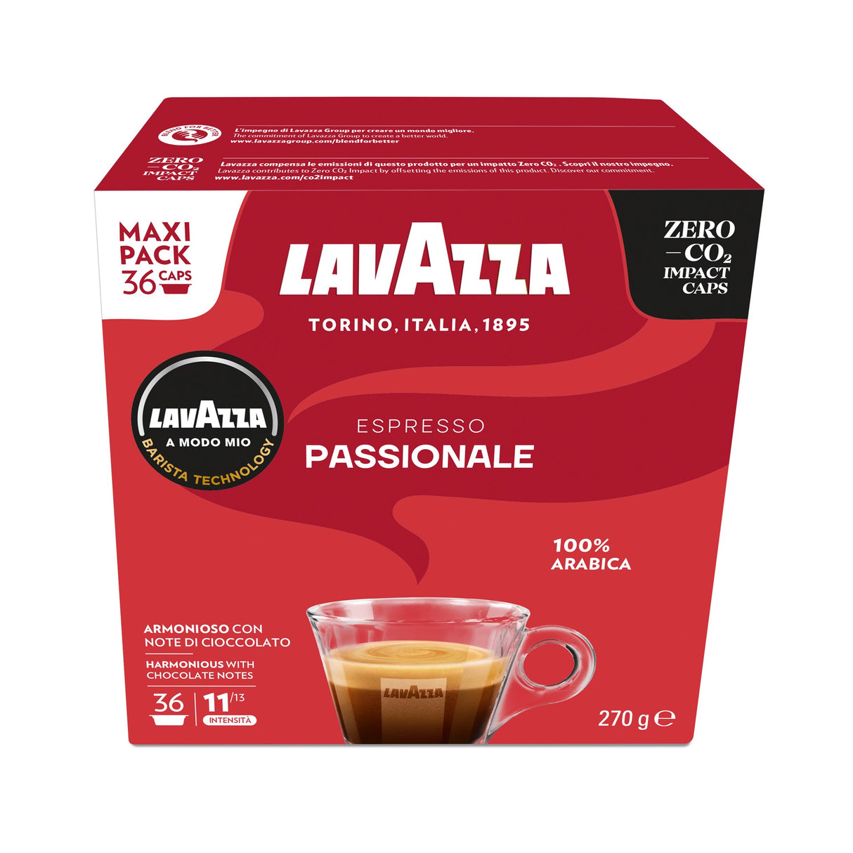 36 Capsule Lavazza A Modo Mio - Espresso Passionale