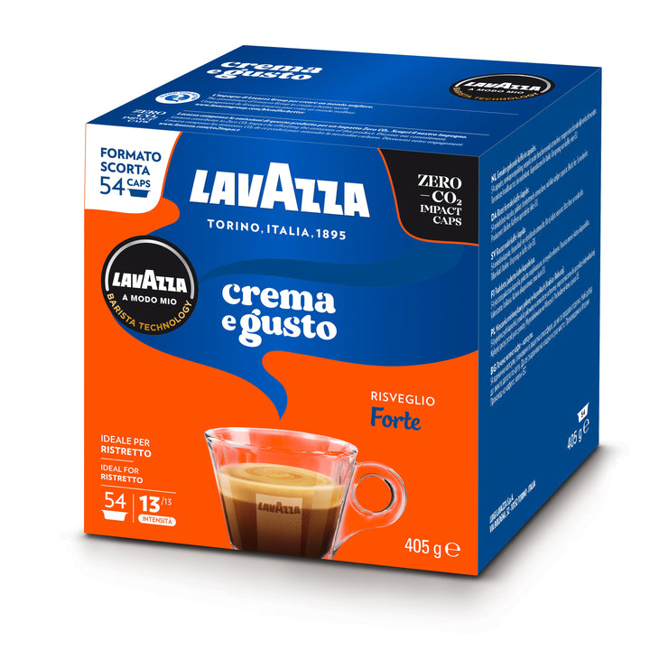 54 Capsule Lavazza Originali A Modo Mio Crema e Gusto Forte