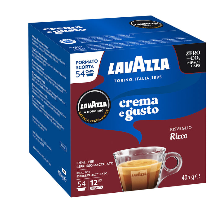 54 Capsule Lavazza A Modo Mio Ricco Crema e Gusto