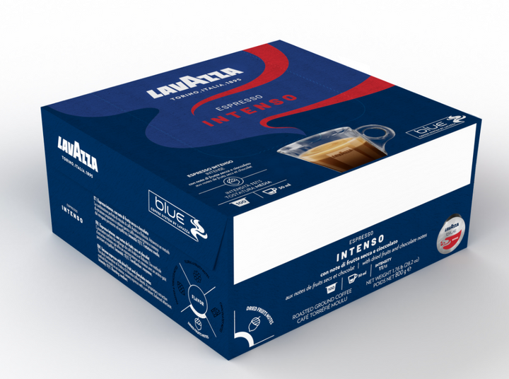 100 Capsule Espresso Intenso Lavazza Blue