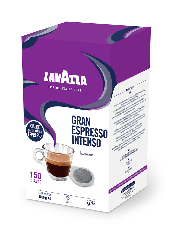 150 Cialde Lavazza Intenso Grand Espresso Viola ESE 44mm