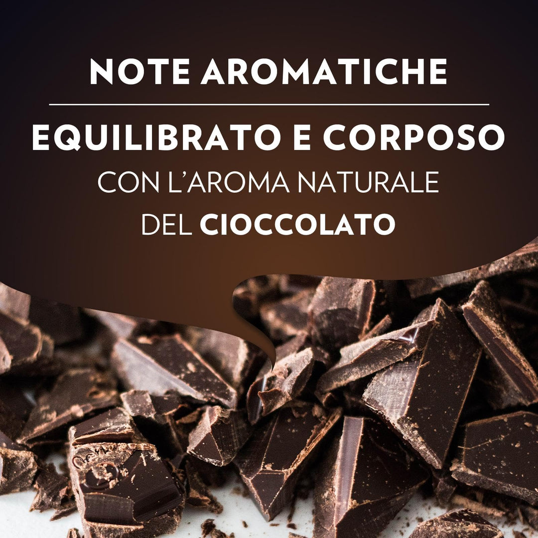 Lavazza Espresso Gourmet Chocolate – Capsule Compatibili Nespresso | Aroma di Cioccolato e Vaniglia