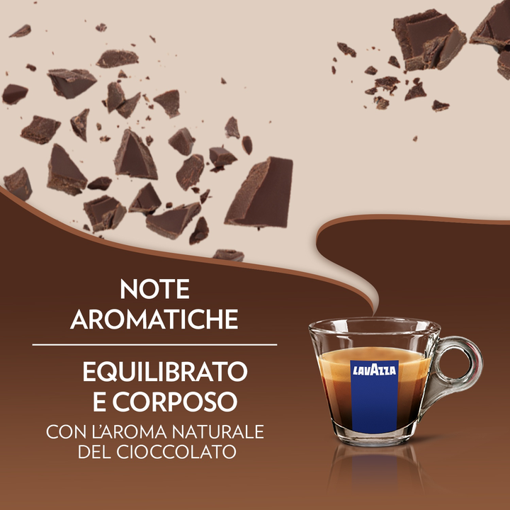 Lavazza Espresso Gourmet Chocolate – 10 Capsule Compatibili Nespresso | Aroma di Cioccolato e Vaniglia