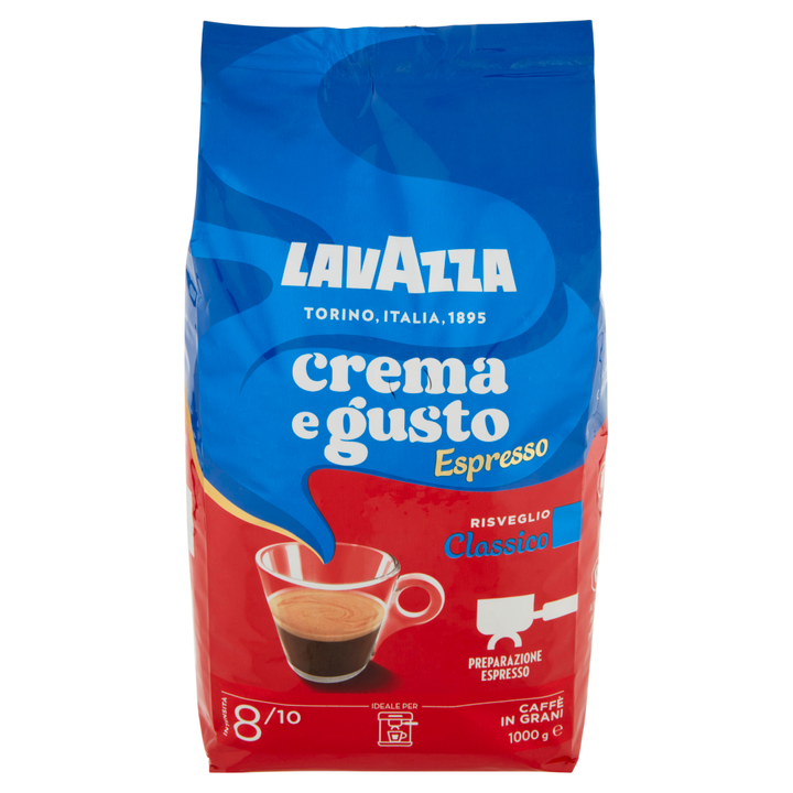 Lavazza Caffè in grani 1kg - Crema e Gusto Classico
