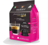 16 Capsule Lollo Caffè PassioneDolcissima Nero Compatibili Dolce Gusto