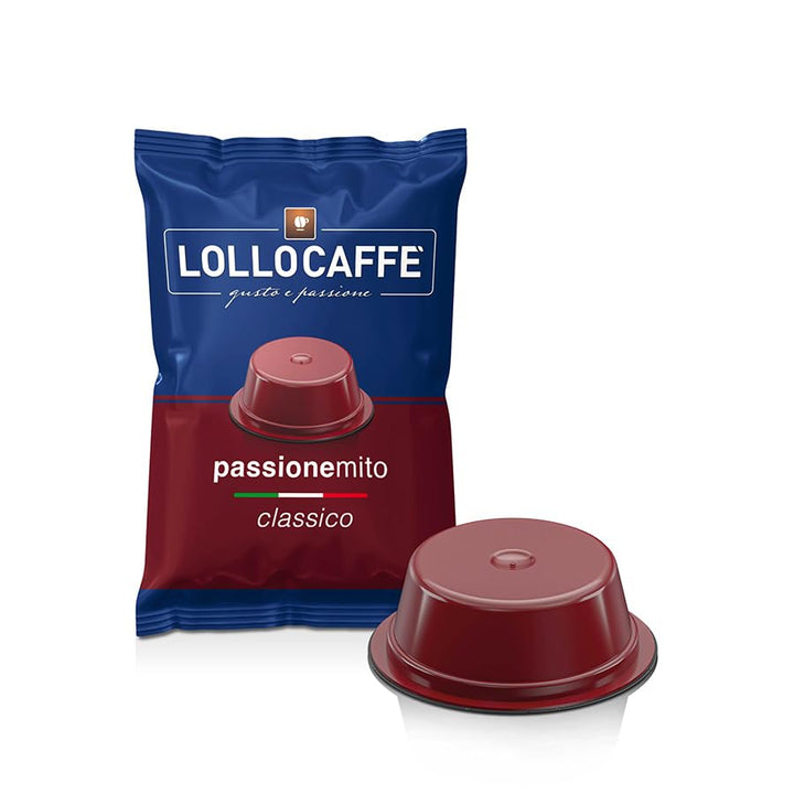 100 Capsule Caffè Lollo Classico Compatibili Lavazza A Modo Mio