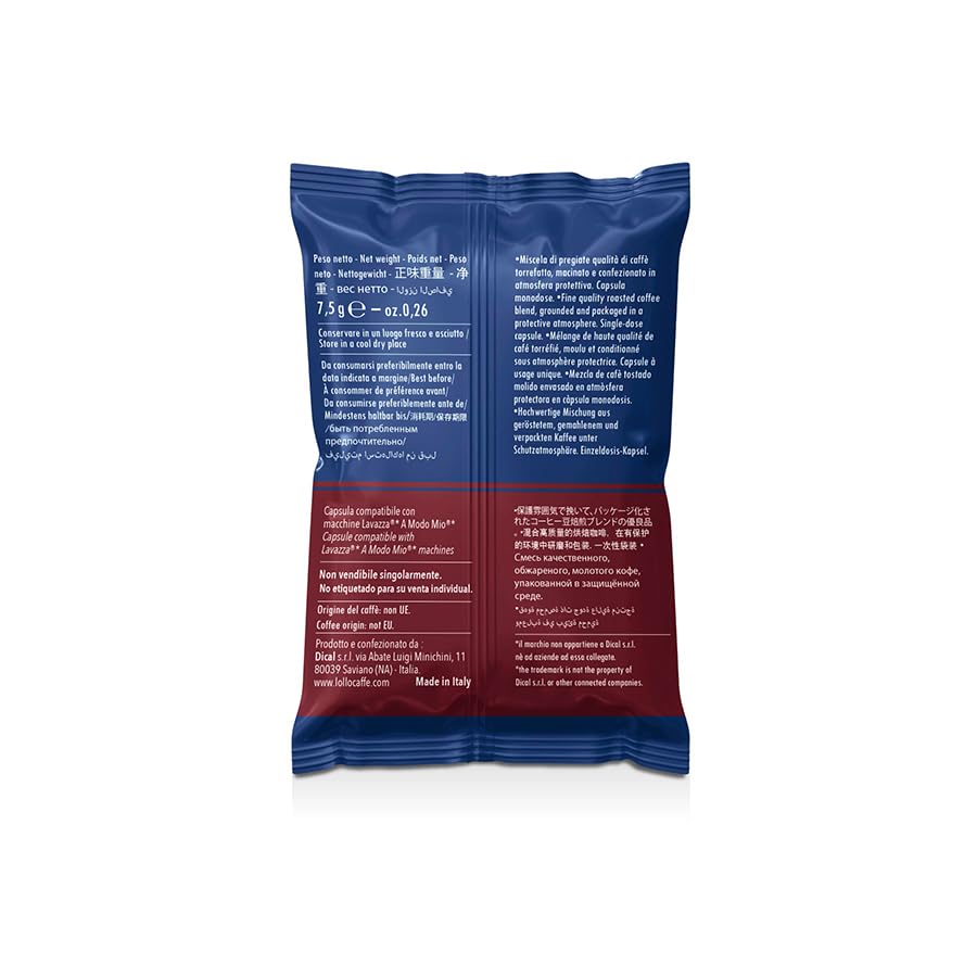 100 Capsule Caffè Lollo Classico Compatibili Lavazza A Modo Mio
