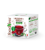 10 capsule FoodNess tisana melograno e mirtillo compatibili Dolce Gusto