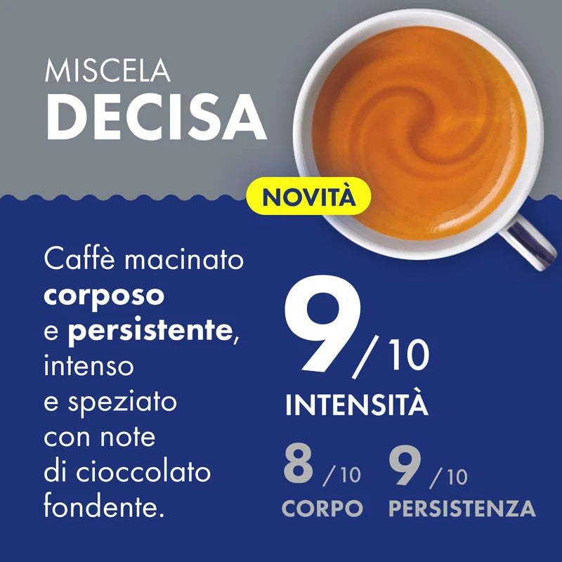 Caffè Borbone Moka Macinato 2x250g - Miscela Decisa