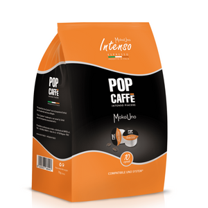 Pop Caffè 10 Capsule Compatibili Moka Uno System - Intenso