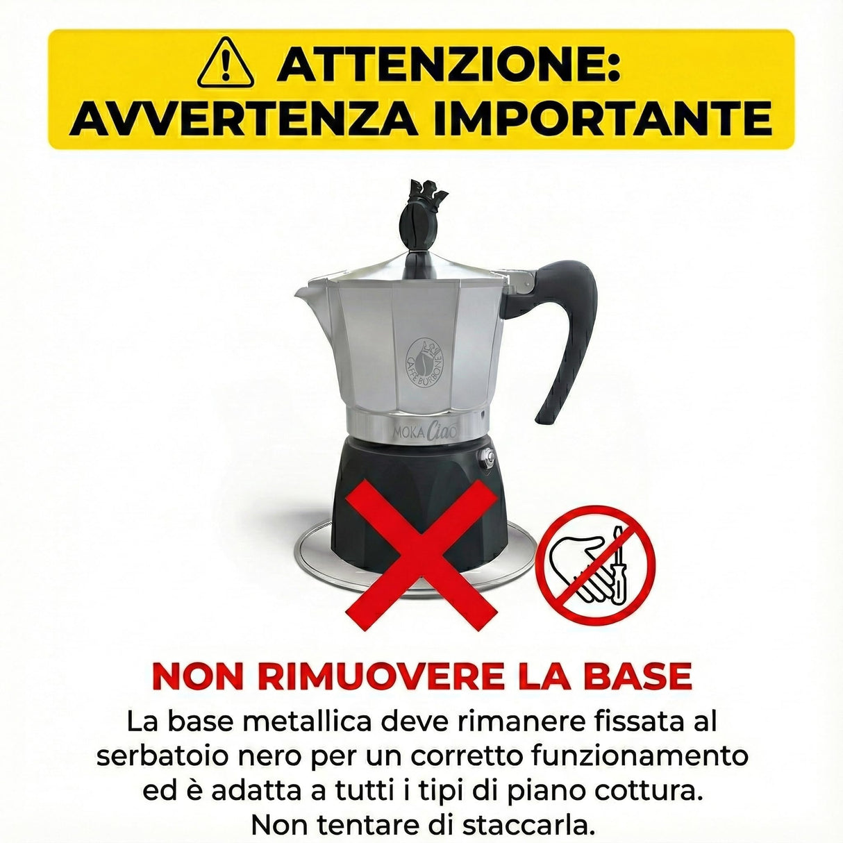 Moka Ciao Borbone a cialde - Moka + 15 Cialde in Omaggio