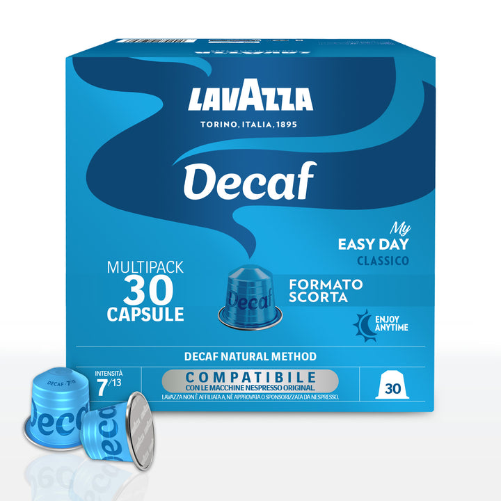 30 Capsule Lavazza Decaffeinato Compatibili per Nespresso - in alluminio